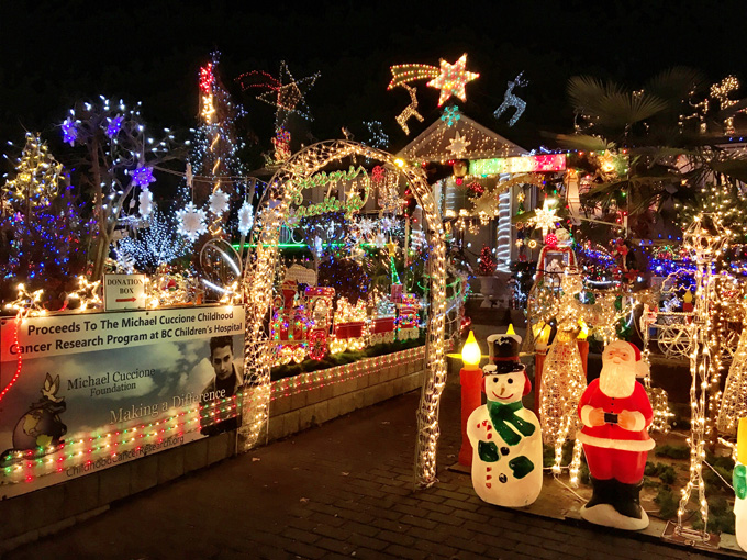 Vancouver Christmas Light Hotspots