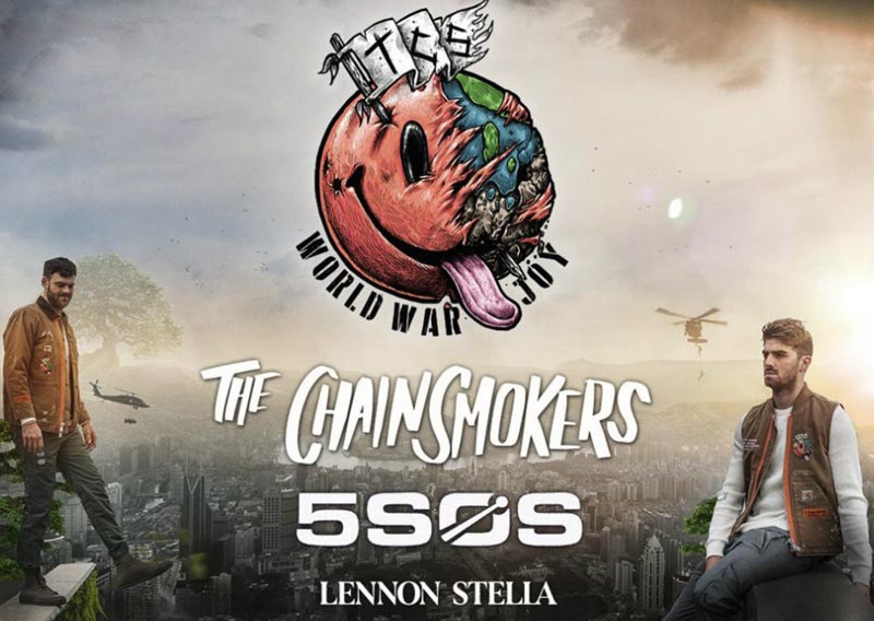 The Chainsmokers Concert Friday Decemeber 06 at Rogers Arena